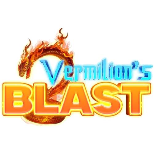 App banner for Vermilion Blast showing the platform on smartphone screens